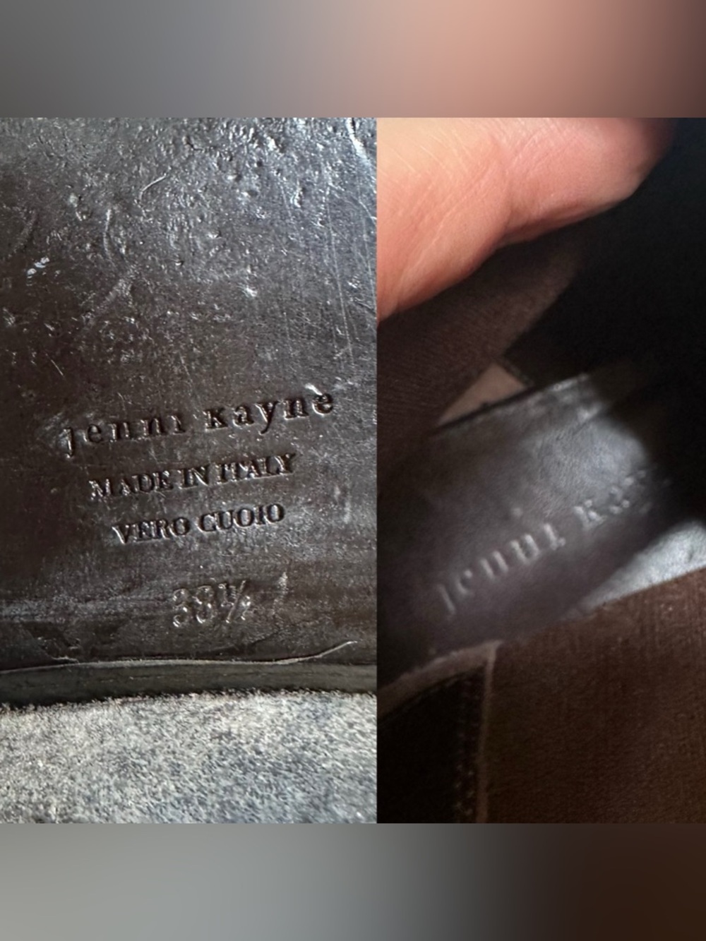 💜 Jenni Kayne Suede Chelsea Boots - Dark Brown (38.5) - Picture 7 of 7